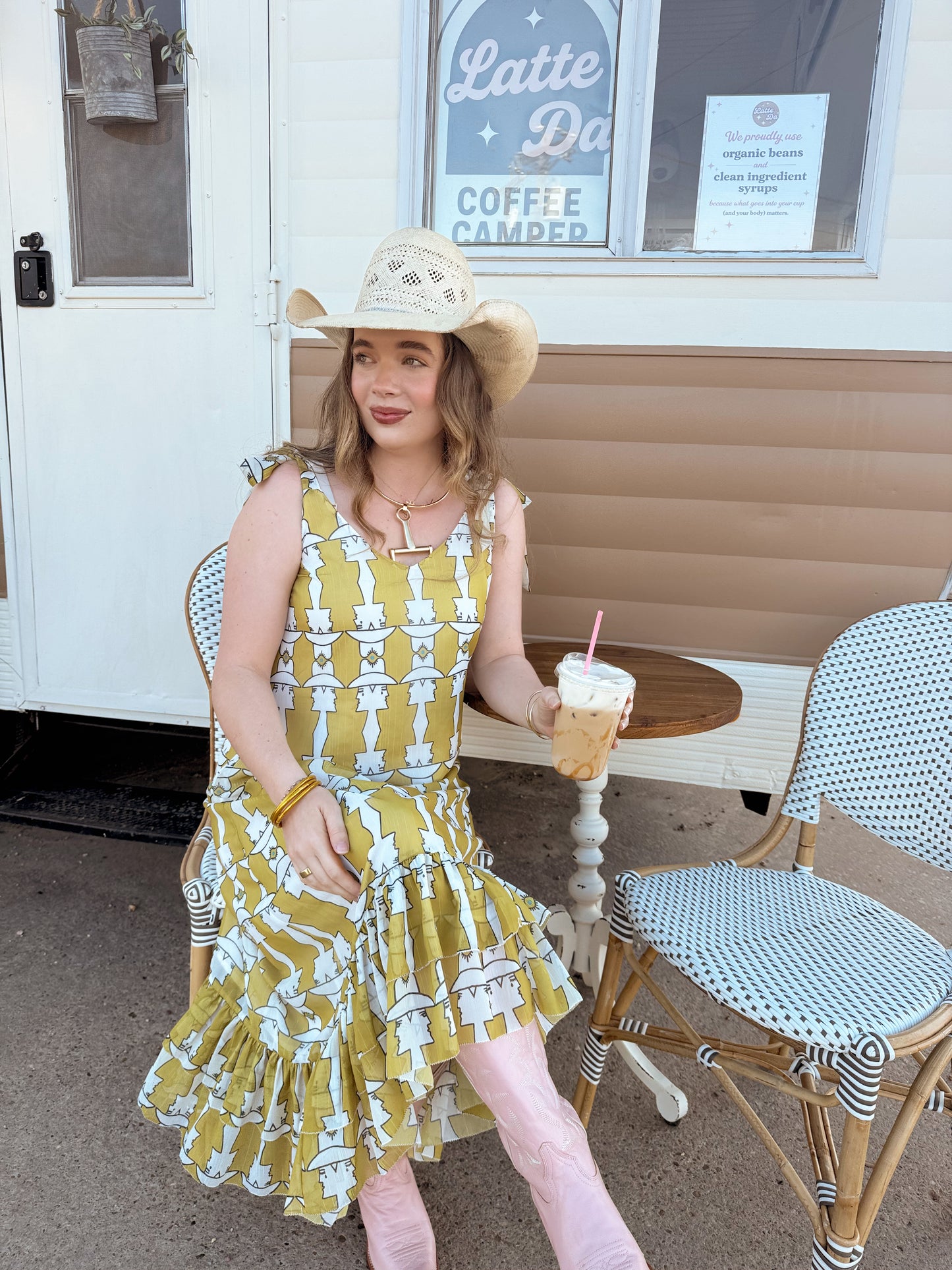 The Allie Falcon Mod Maud Midi Dress