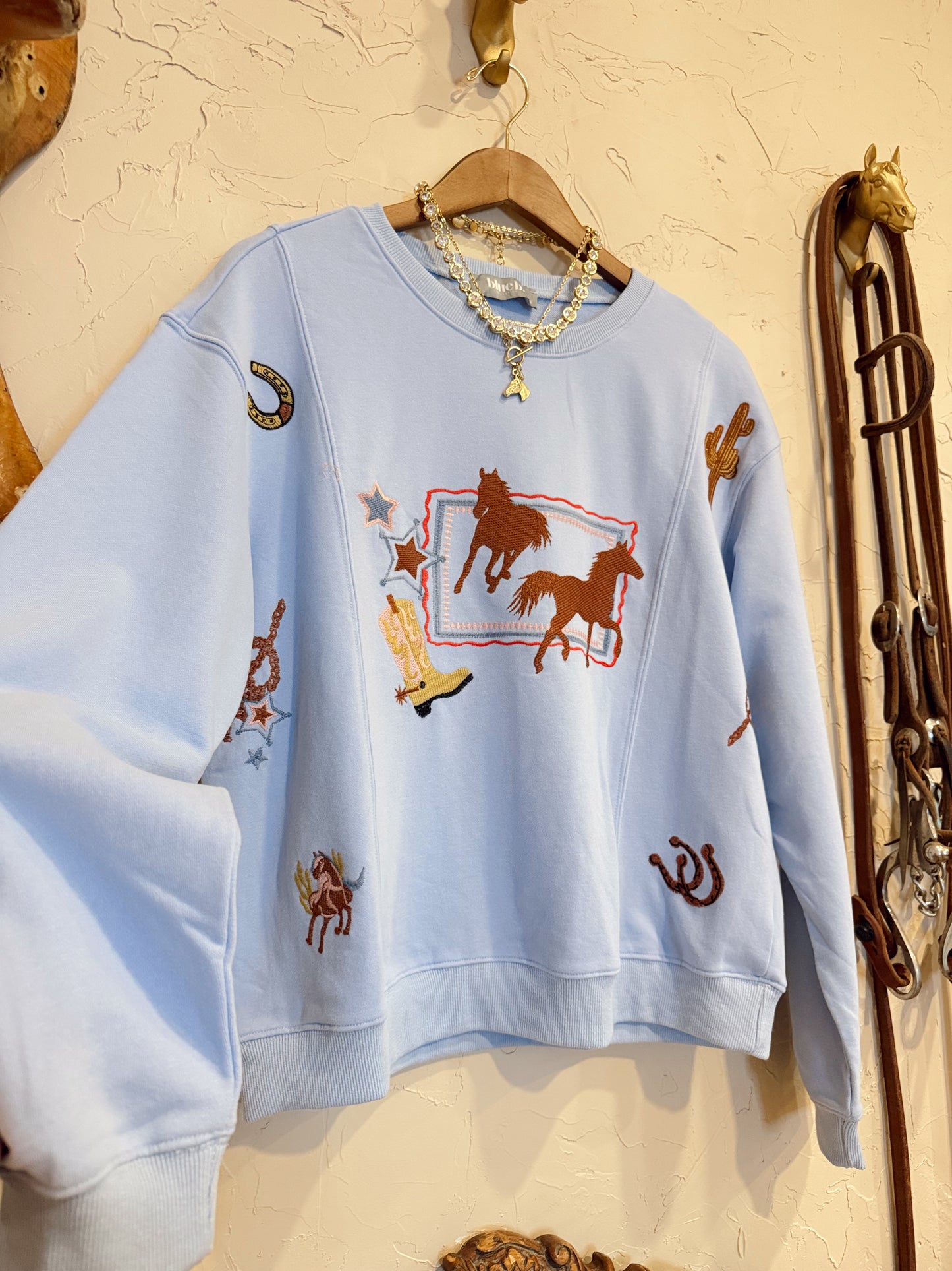 The Bixby Embroidered Sweatshirt