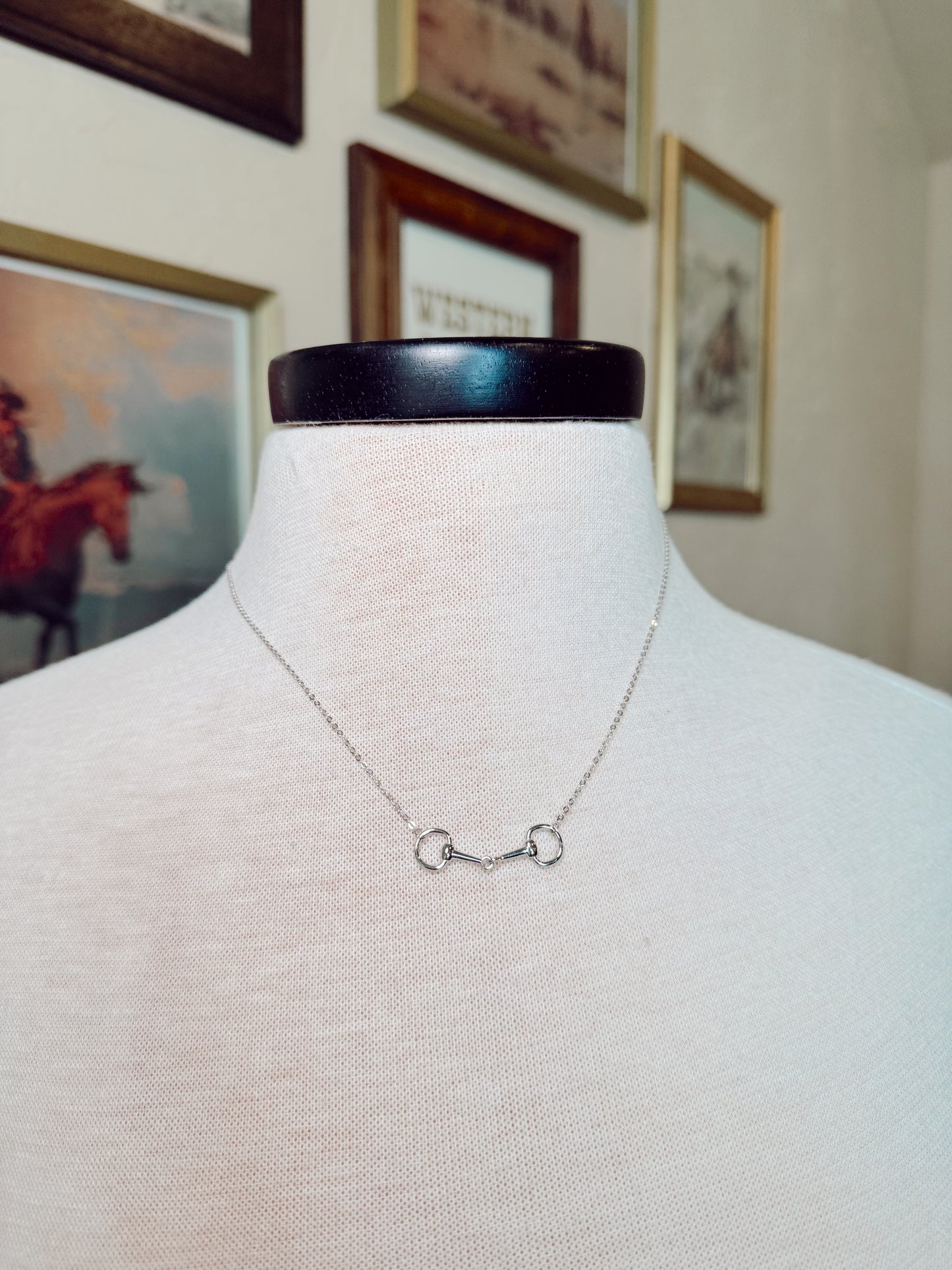 The Snaffle Bit Necklace