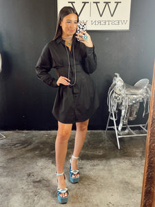 The High Point Dress in Black