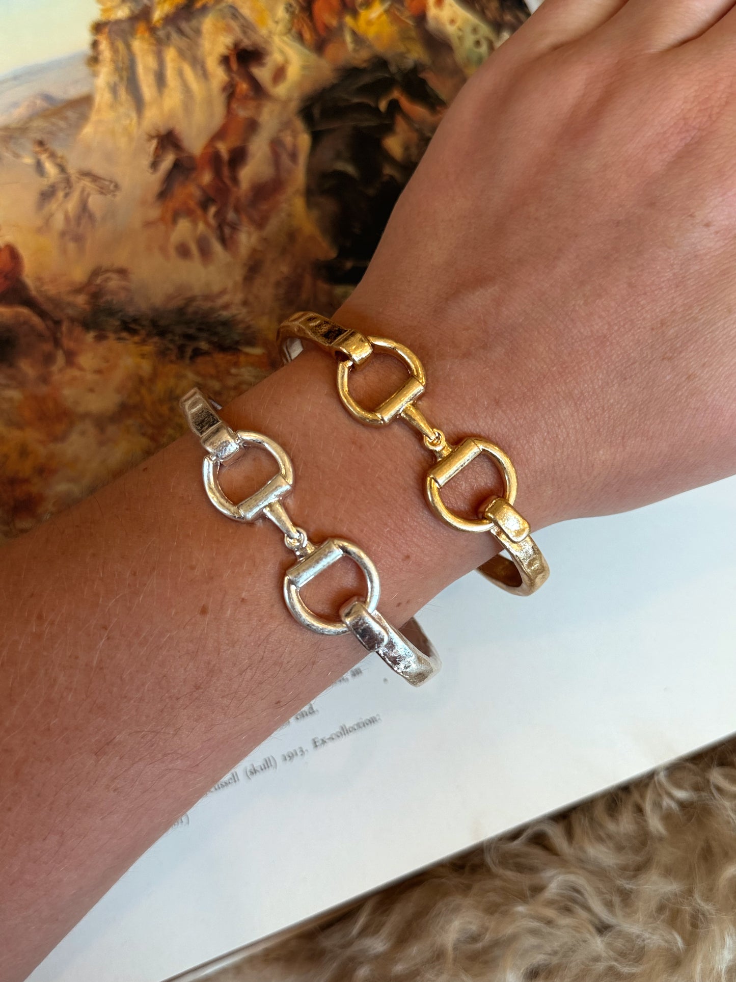 The Equestrian Bit Bracelet