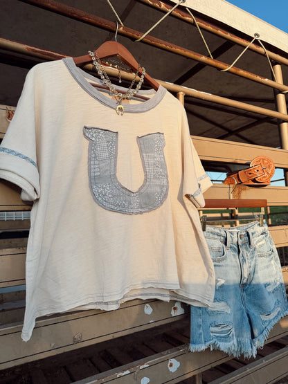 The Lucky Patchwork Top