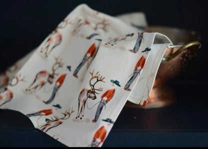 The Santa's Ranch Christmas Kitchen Towel