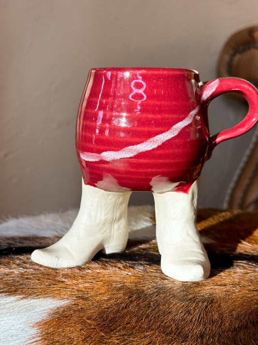 Vintage Cowboy Boot Cup