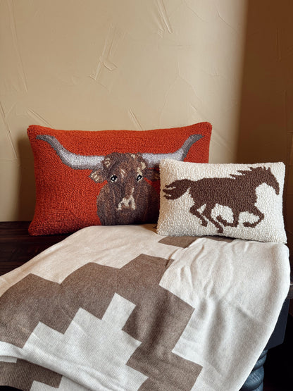 The Steer Hook Pillow