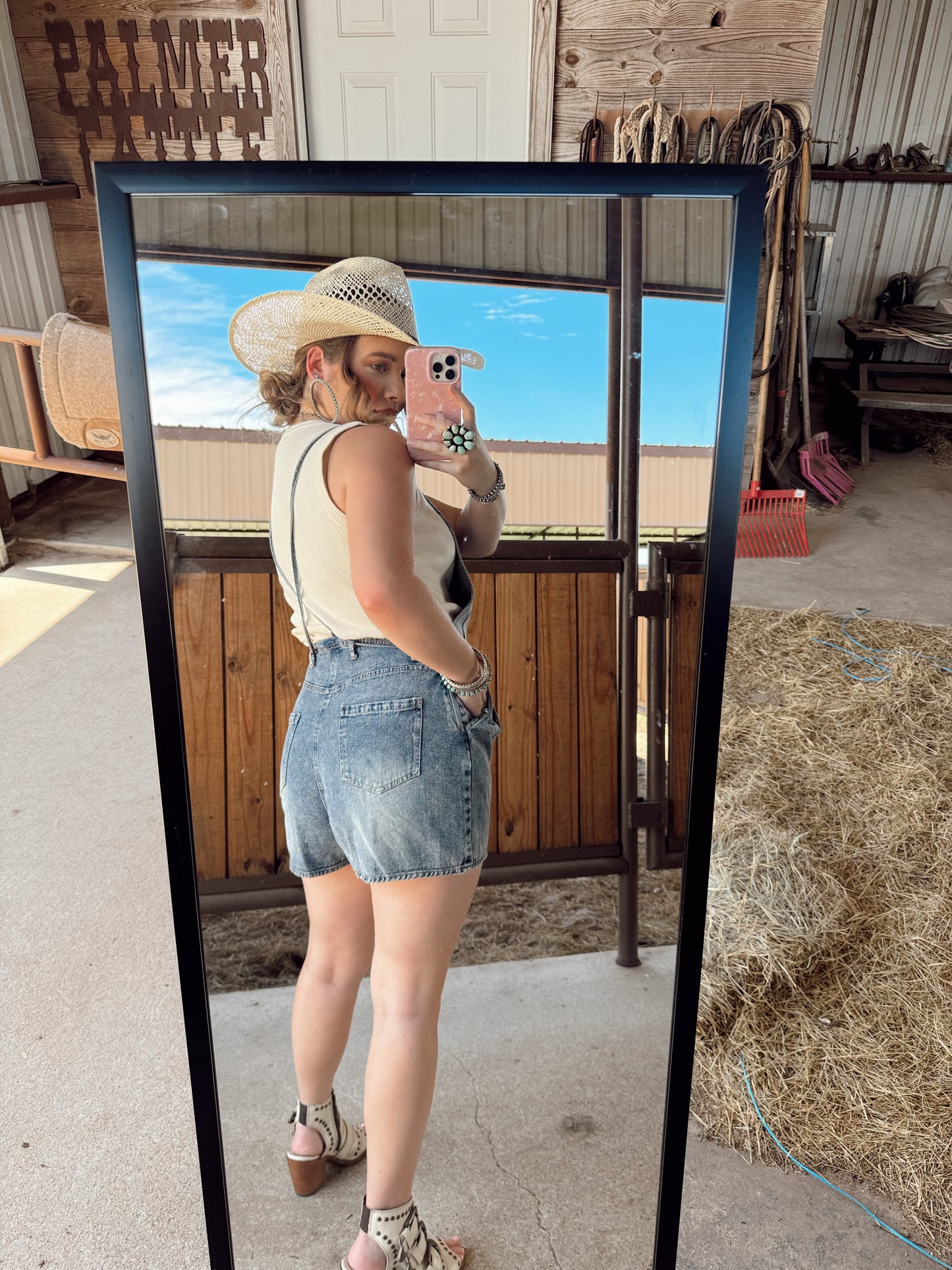 The Durango Denim Romper