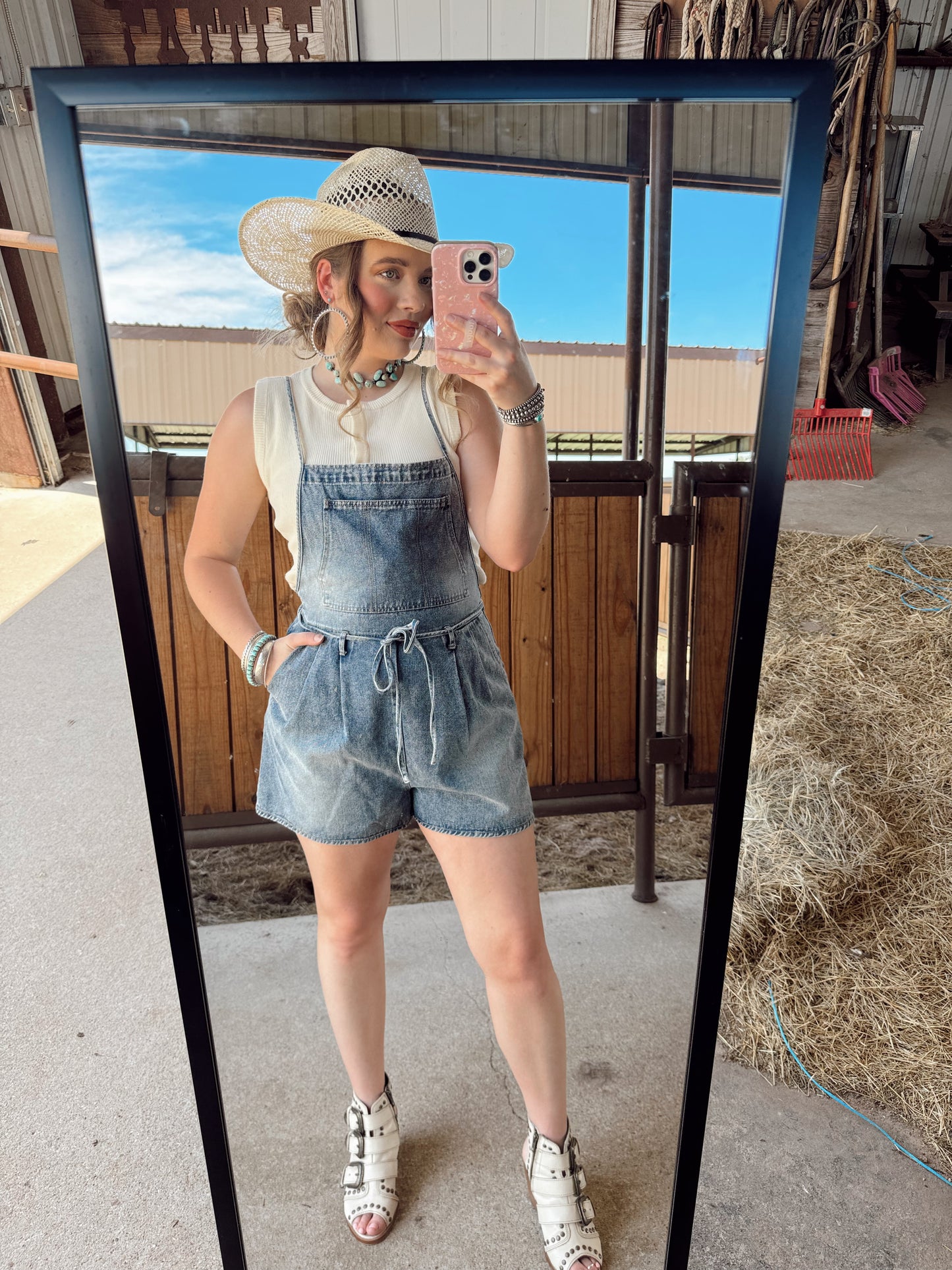 The Durango Denim Romper