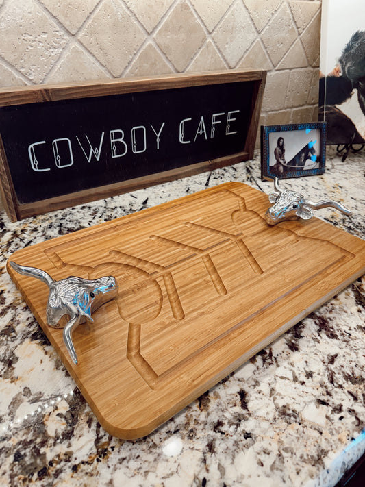 The Longhorn Carving Board