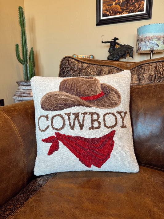 The Cowboy Hook Pillow