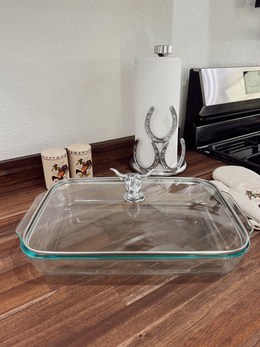 The Bull Baking Dish