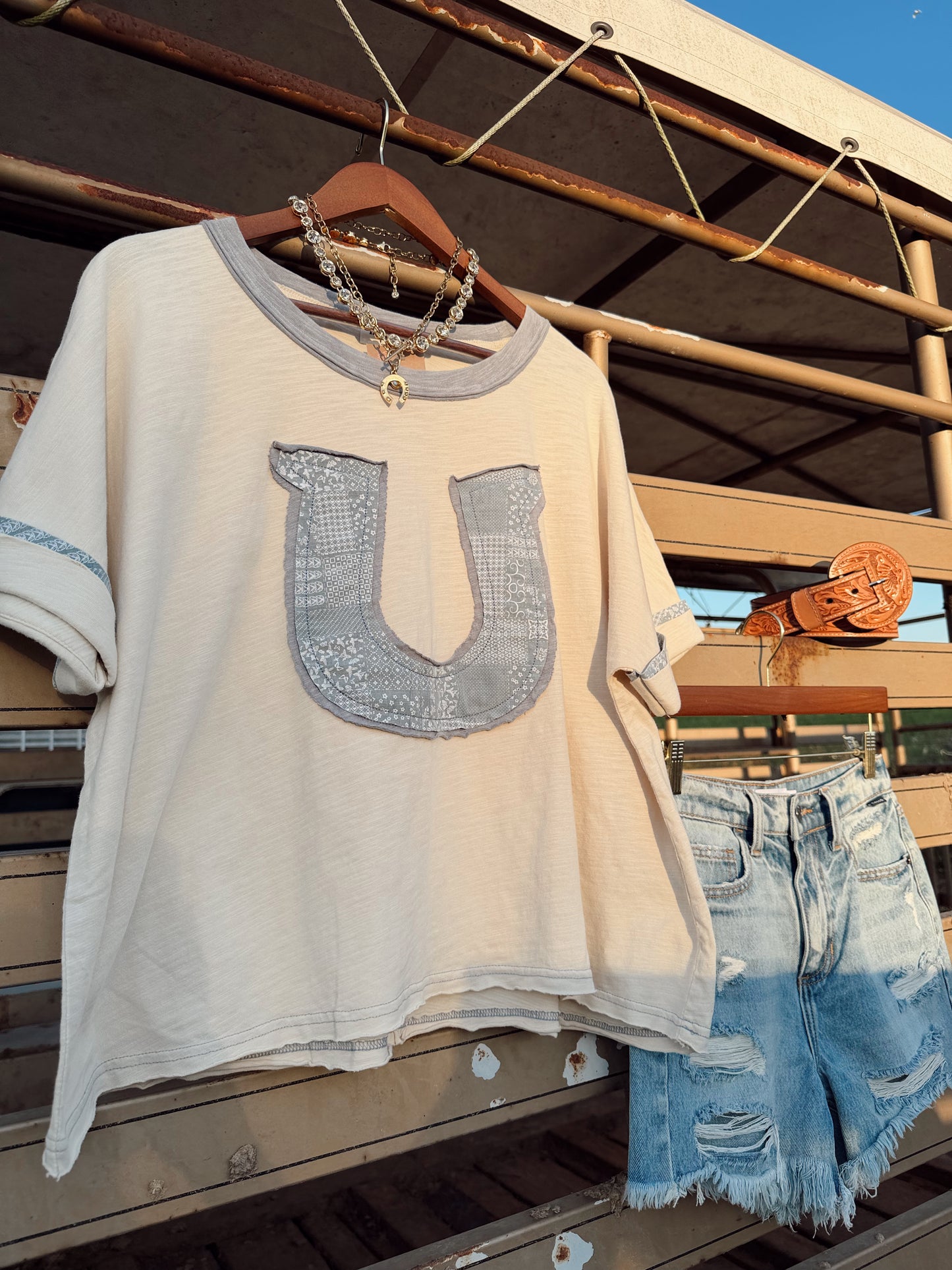 The Lucky Patchwork Top