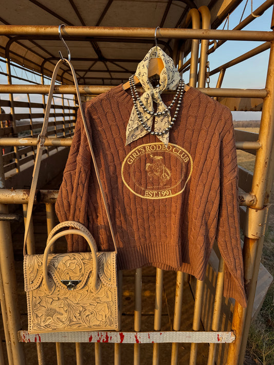 The Girl's Rodeo Club Sweater