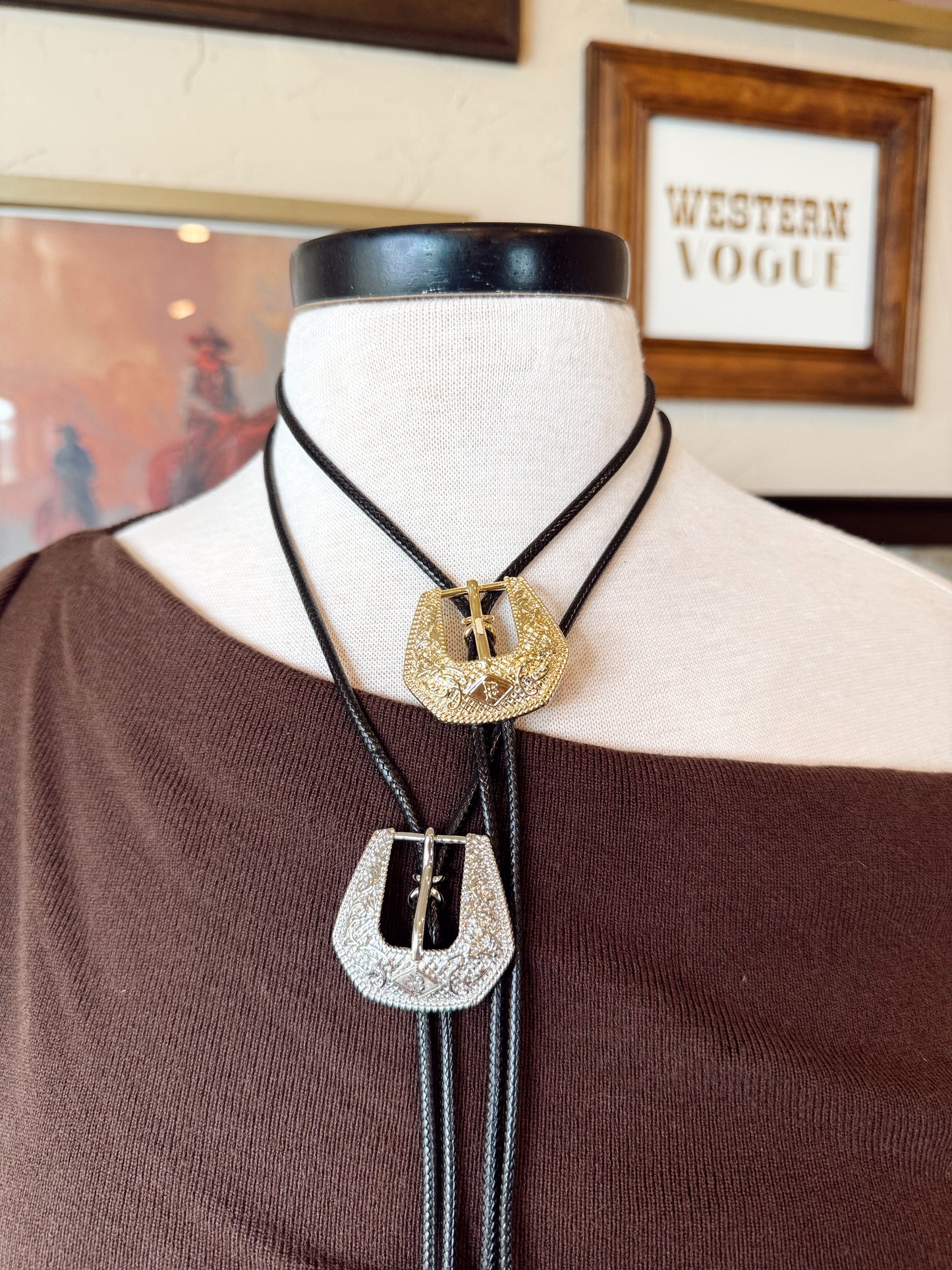 The Buckle HillBetty Bolo Necklace {GOLD + SILVER}