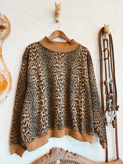 The Animal Print Sweatshirt