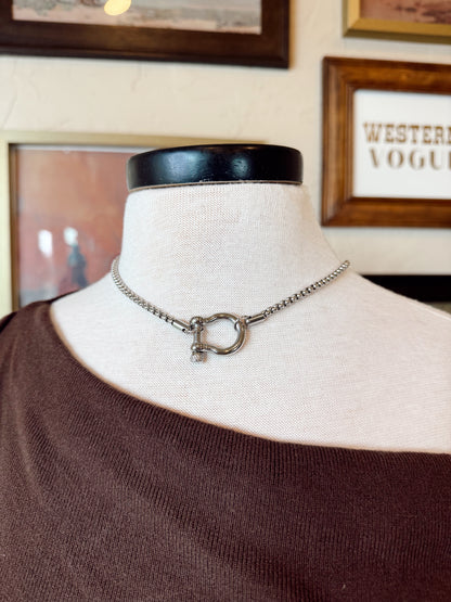 The Colt Necklace {GOLD + SILVER}