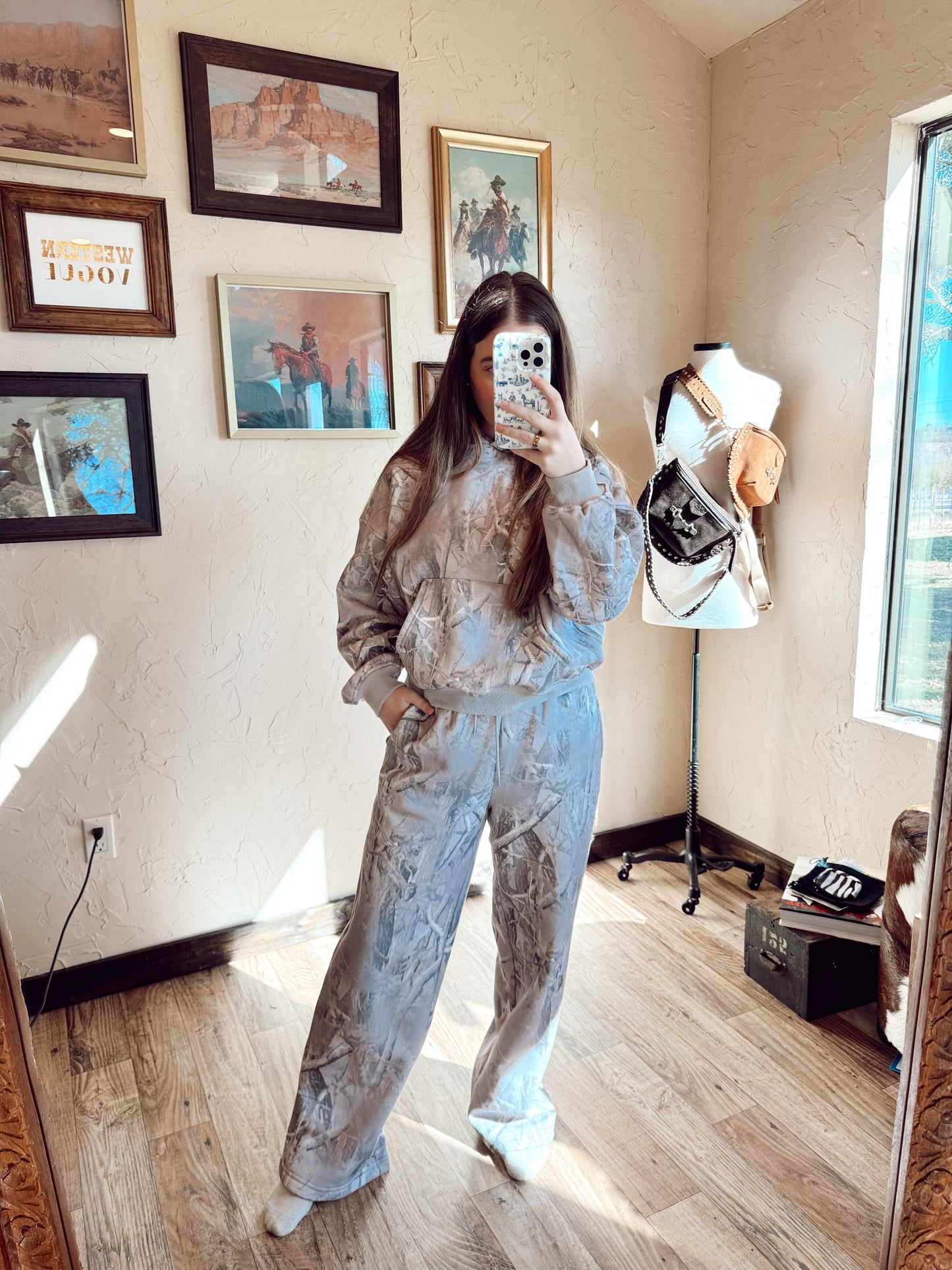 The Grey Tree Camo Sweatpants