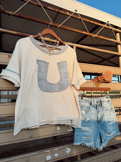The Lucky Patchwork Top