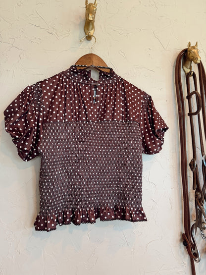 The Prine Smocked Top