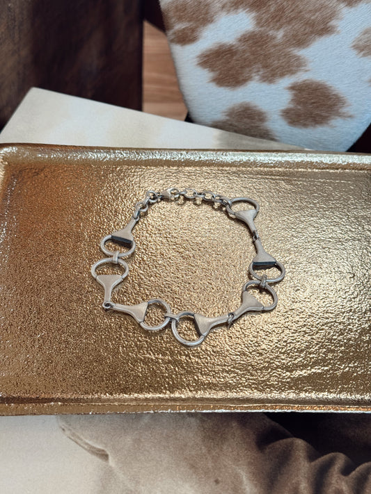The Snaffle Bit Snap Bracelets