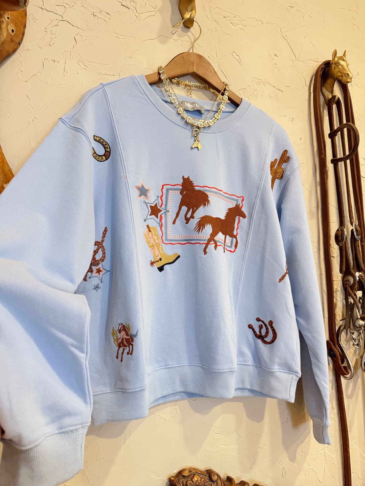 The Bixby Embroidered Sweatshirt