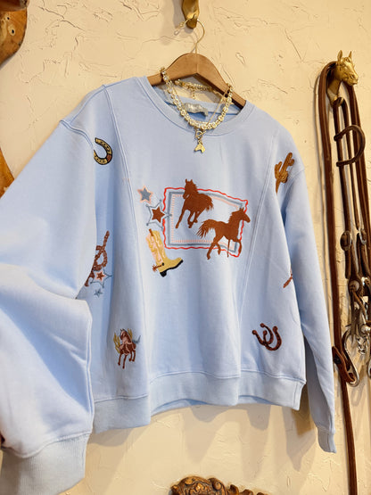 The Bixby Embroidered Sweatshirt