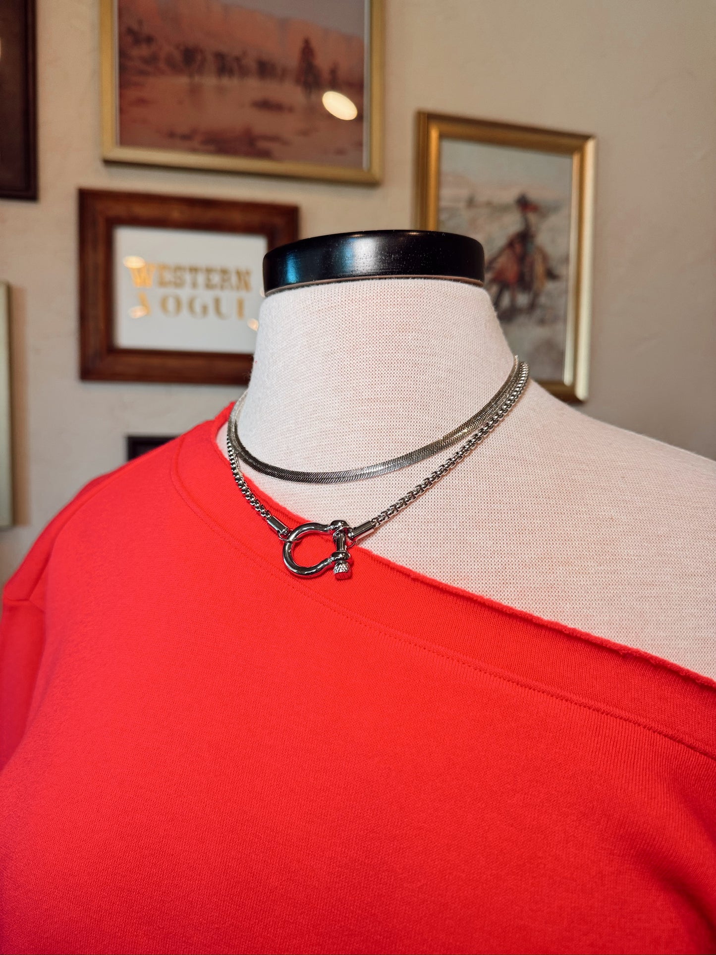 The Colt Necklace {GOLD OR SILVER}