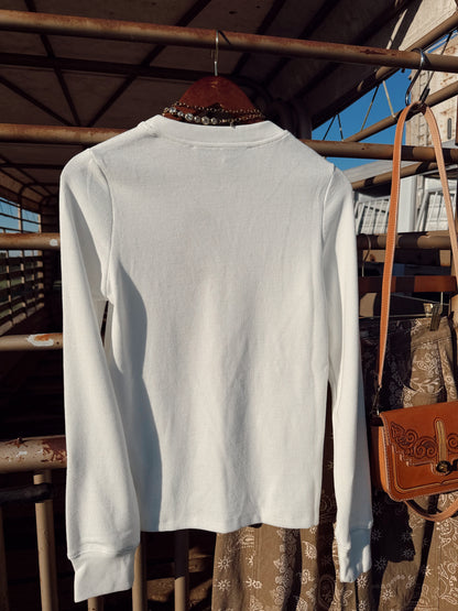 The My Lucky Horseshoe Thermal Top
