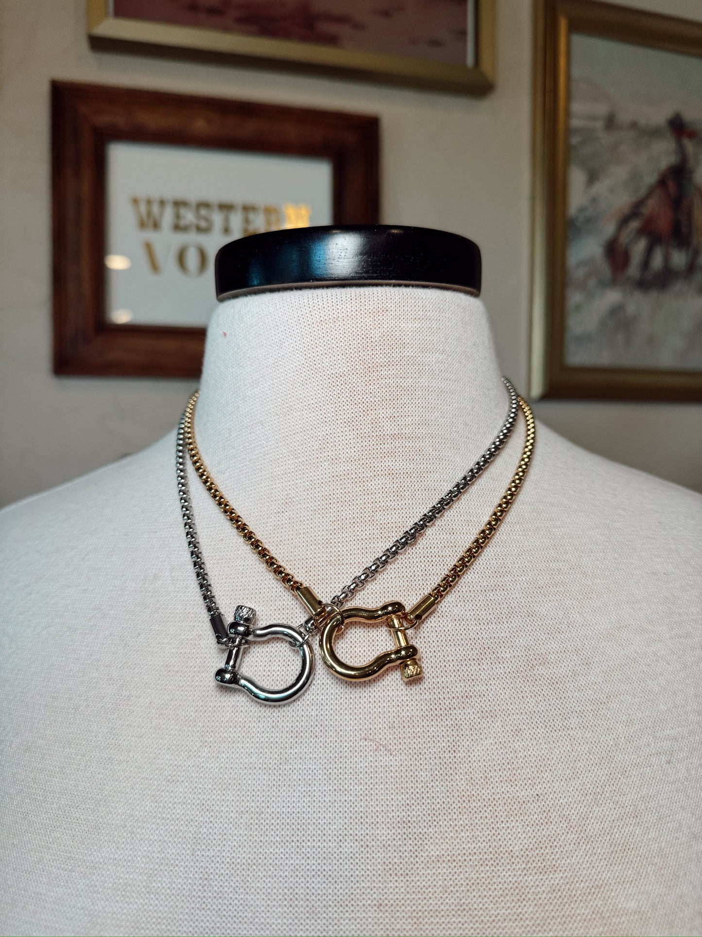 The Colt Necklace {GOLD OR SILVER}