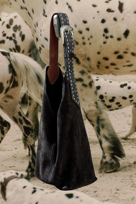 The Darlin’ Duo Hobo Bag in Black