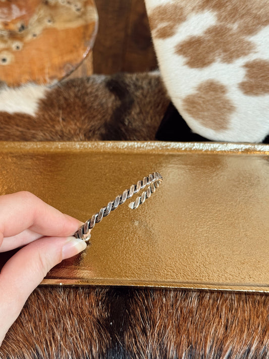 The Twisted Wire Cuff