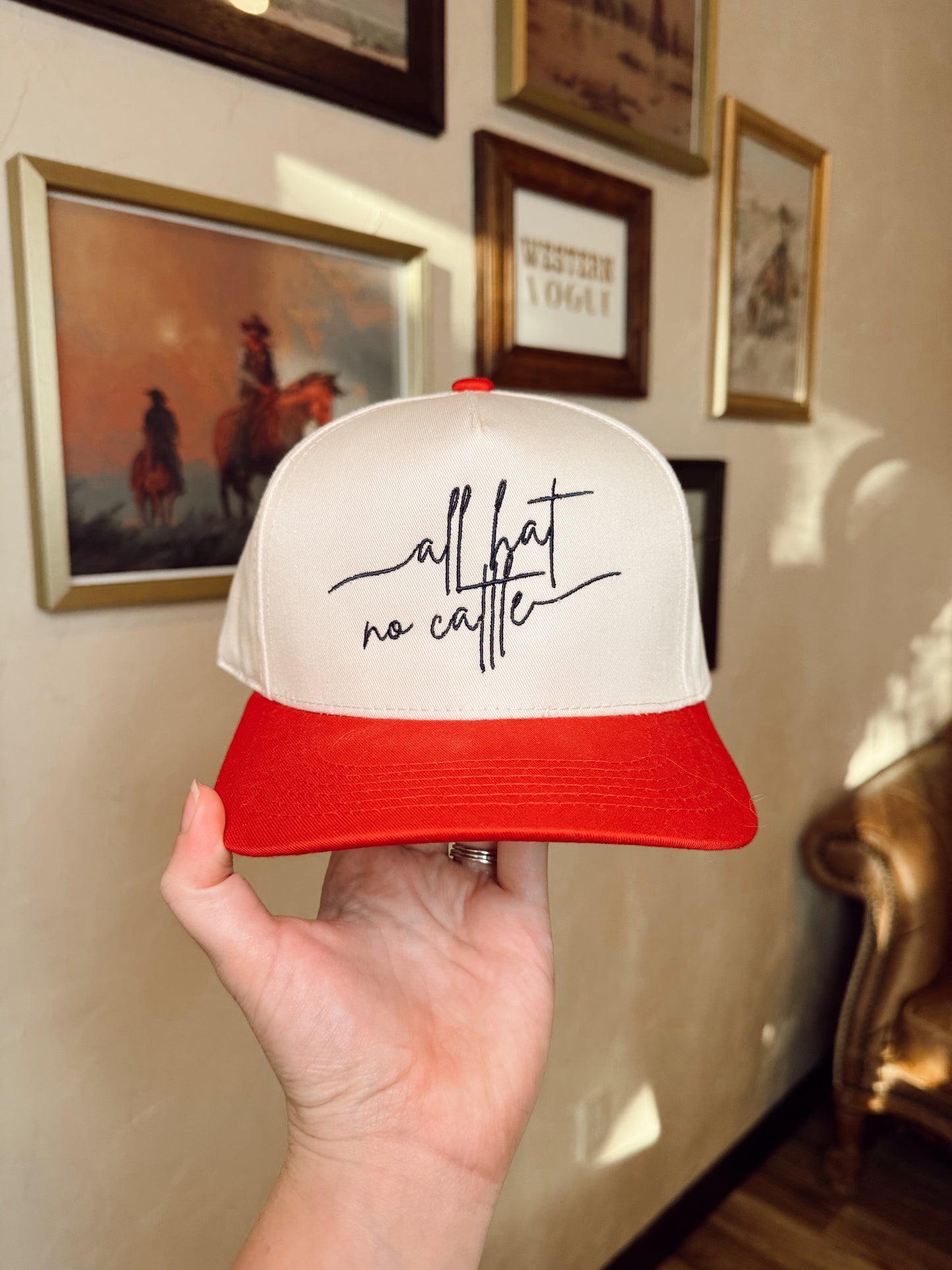 The All Hat No Cattle Baseball Cap