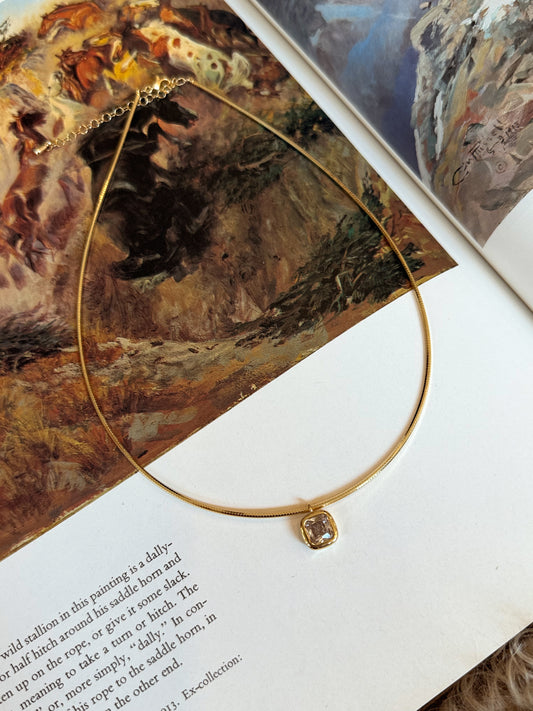 The Solo Diamond Necklace