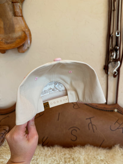 The Pink Western Vogue Rope Baseball Cap