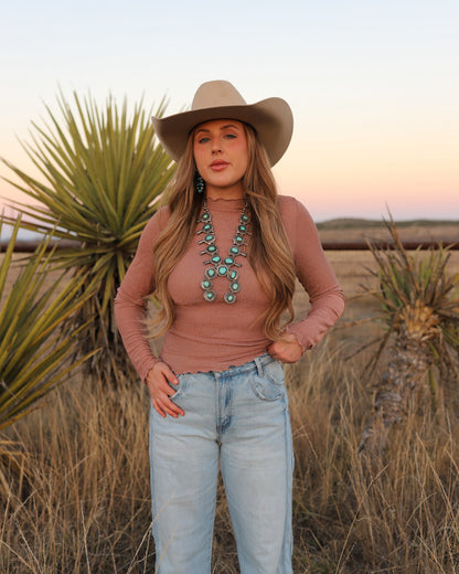 The Holli Top in Copper