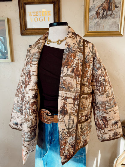 The Cowboy Way Quilted Jacket