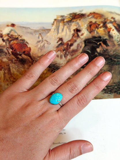 The Kingman Turquoise Ring