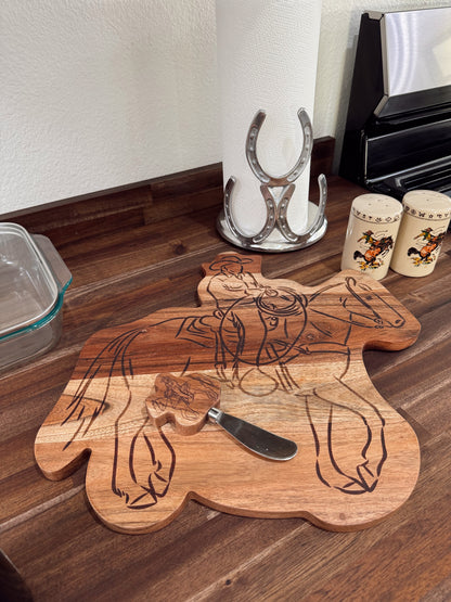 The Vaquero Serving Board