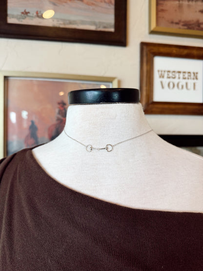 The Snaffle Bit Necklace