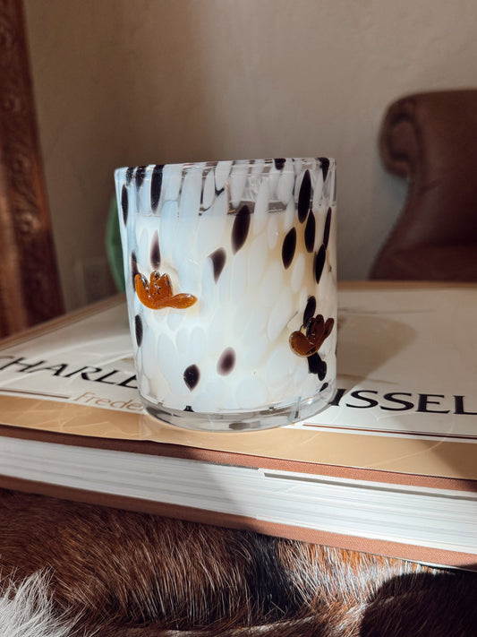 The Into the Sunset Cowboy Hat Candle