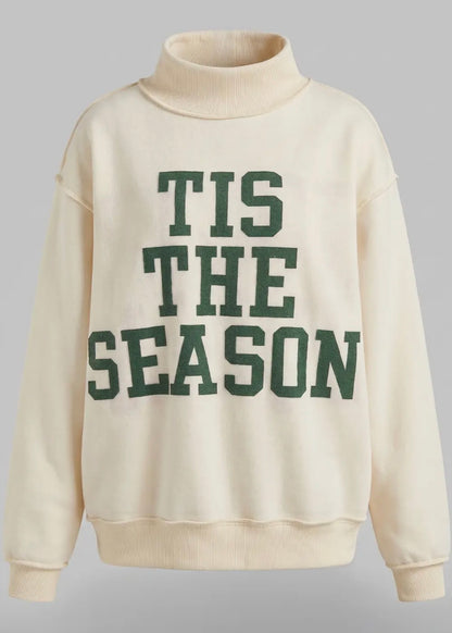 The Reversible Holly Jolly Mock Neck Sweatshirt