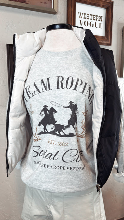 The Team Ropin' Social Club Sweatshirt