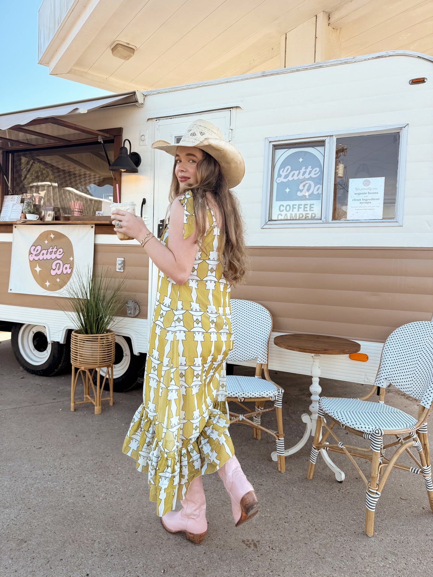 The Allie Falcon Mod Maud Midi Dress