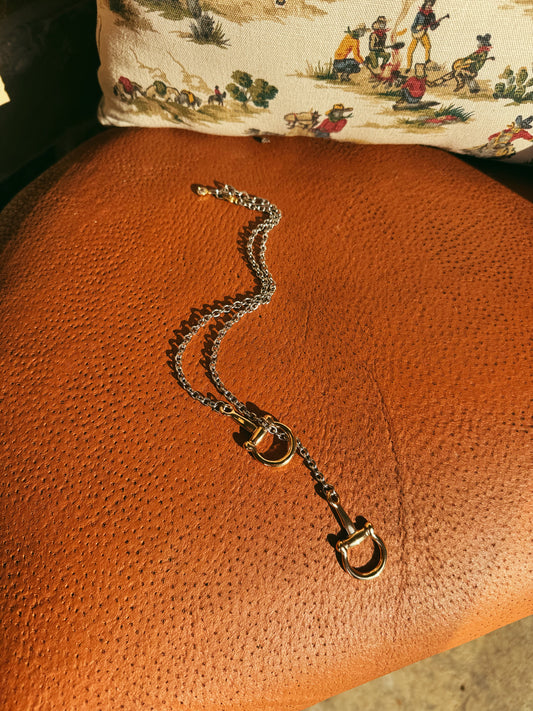 The Derby Mixed Metal Necklace