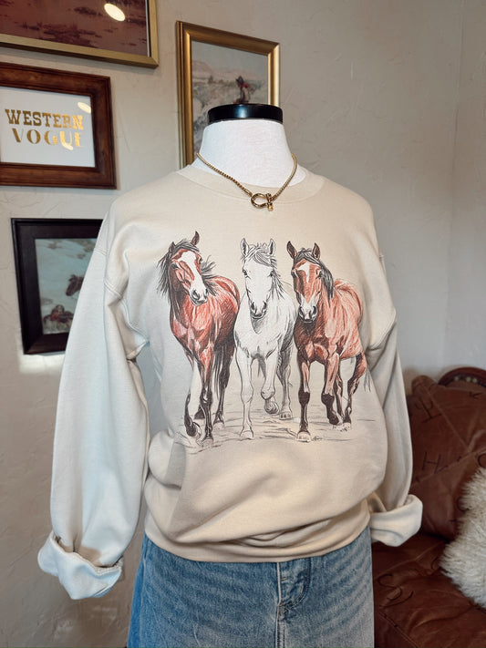The All The Pretty Horses Sweatshirt
