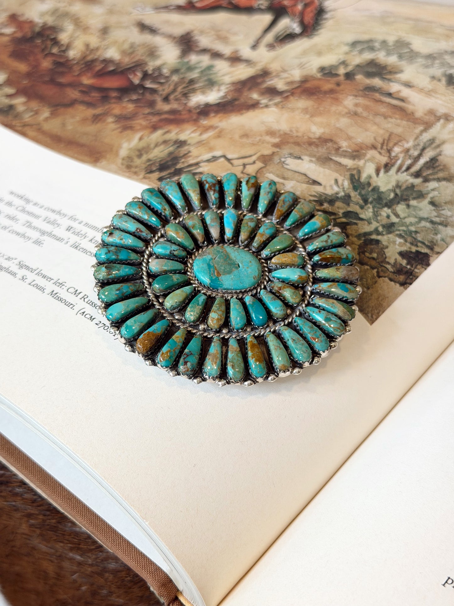 The Oval Turquoise Buckle