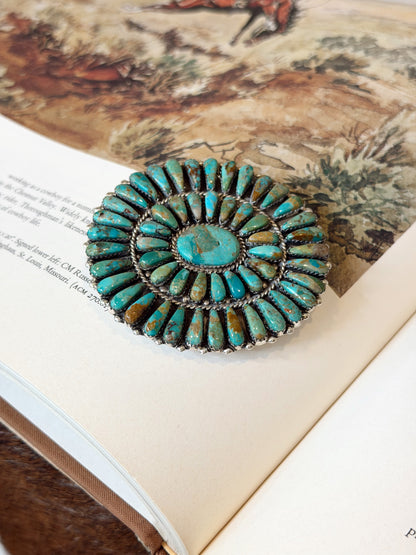The Oval Turquoise Buckle