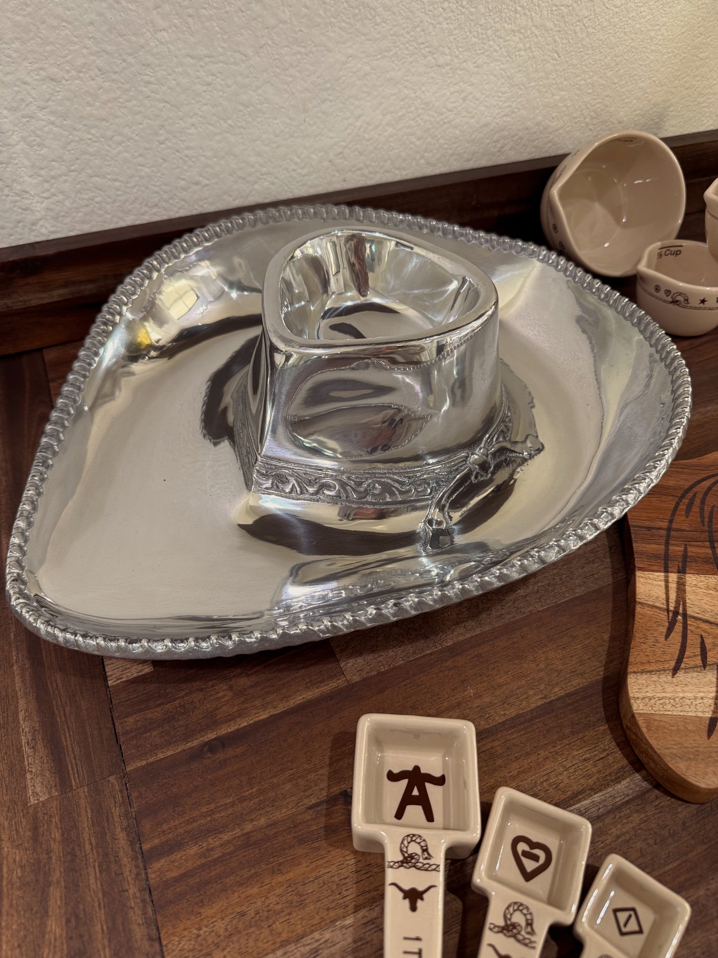 The Cowboy Hat Chip & Dip Platter