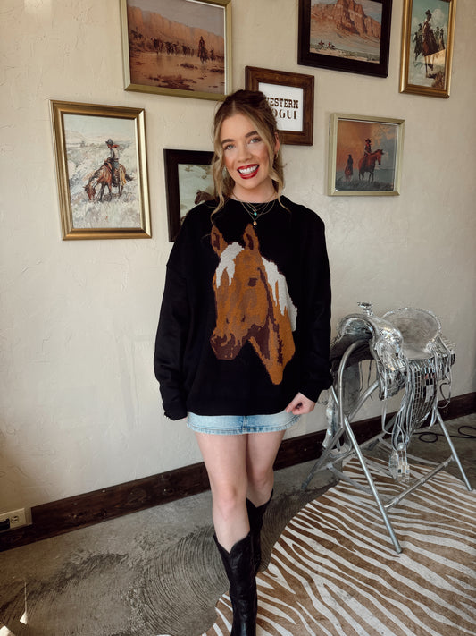 The Pecos Palomino Sweater