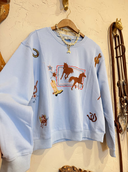 The Bixby Embroidered Sweatshirt
