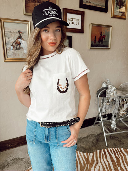 The Embroidered Rodeo T-Shirt